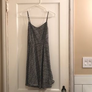 Old Navy Black & White Mini Dress, Size XS